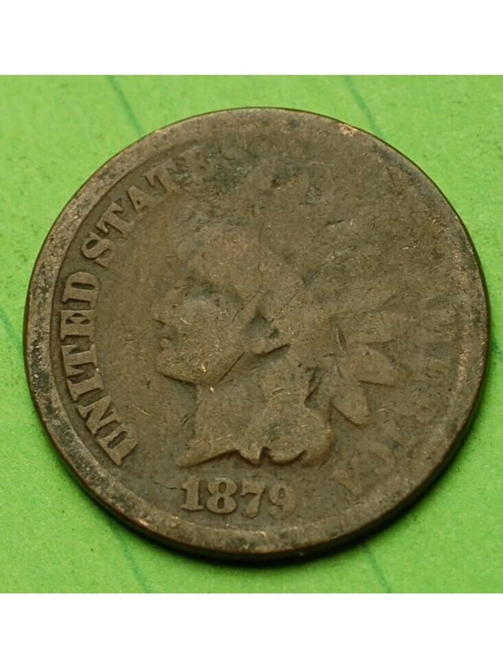 W594 1879 Indian Head Cent Penny 1c - Check Out Our Store old coin money collect